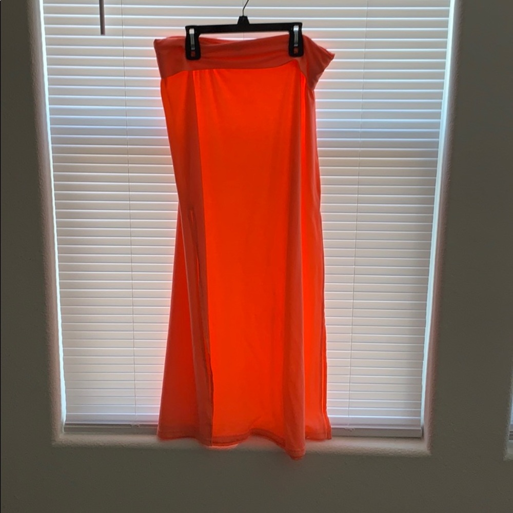 Coral Maxi Skirt